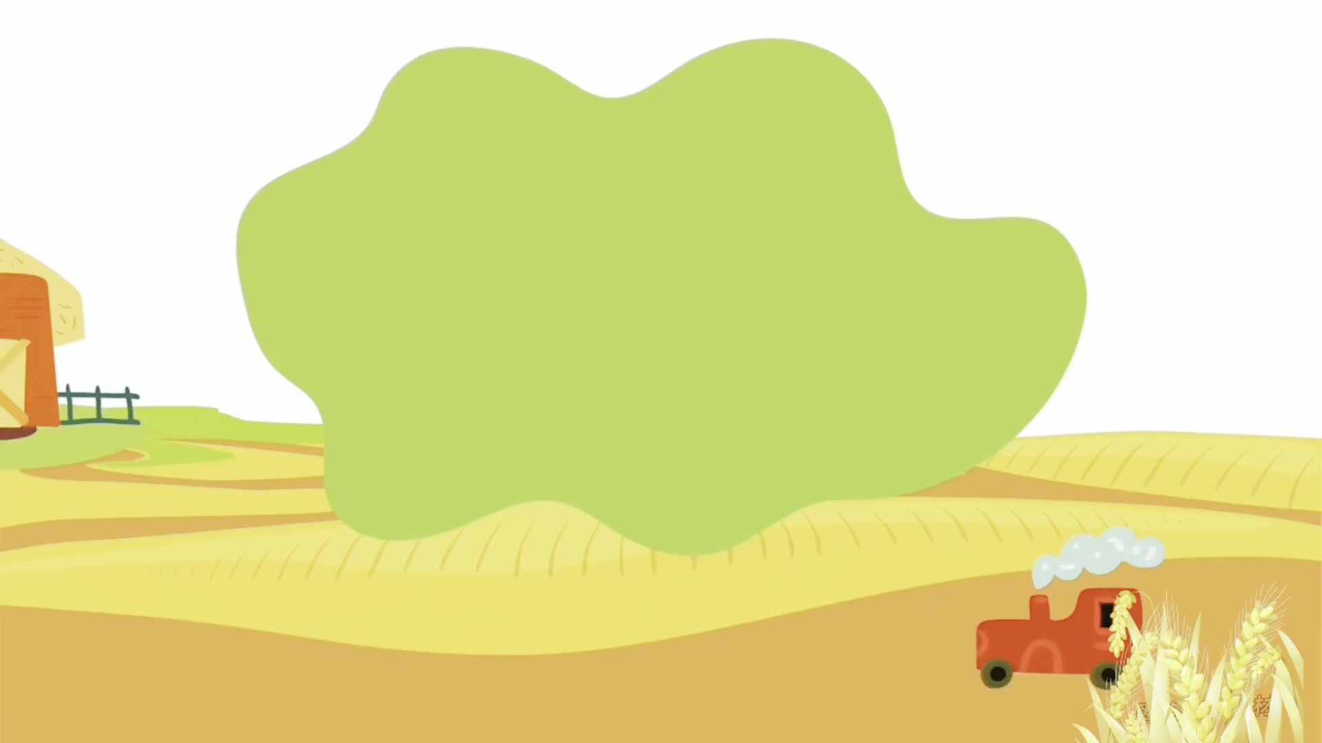 实验中班——美工活动《拔萝卜》