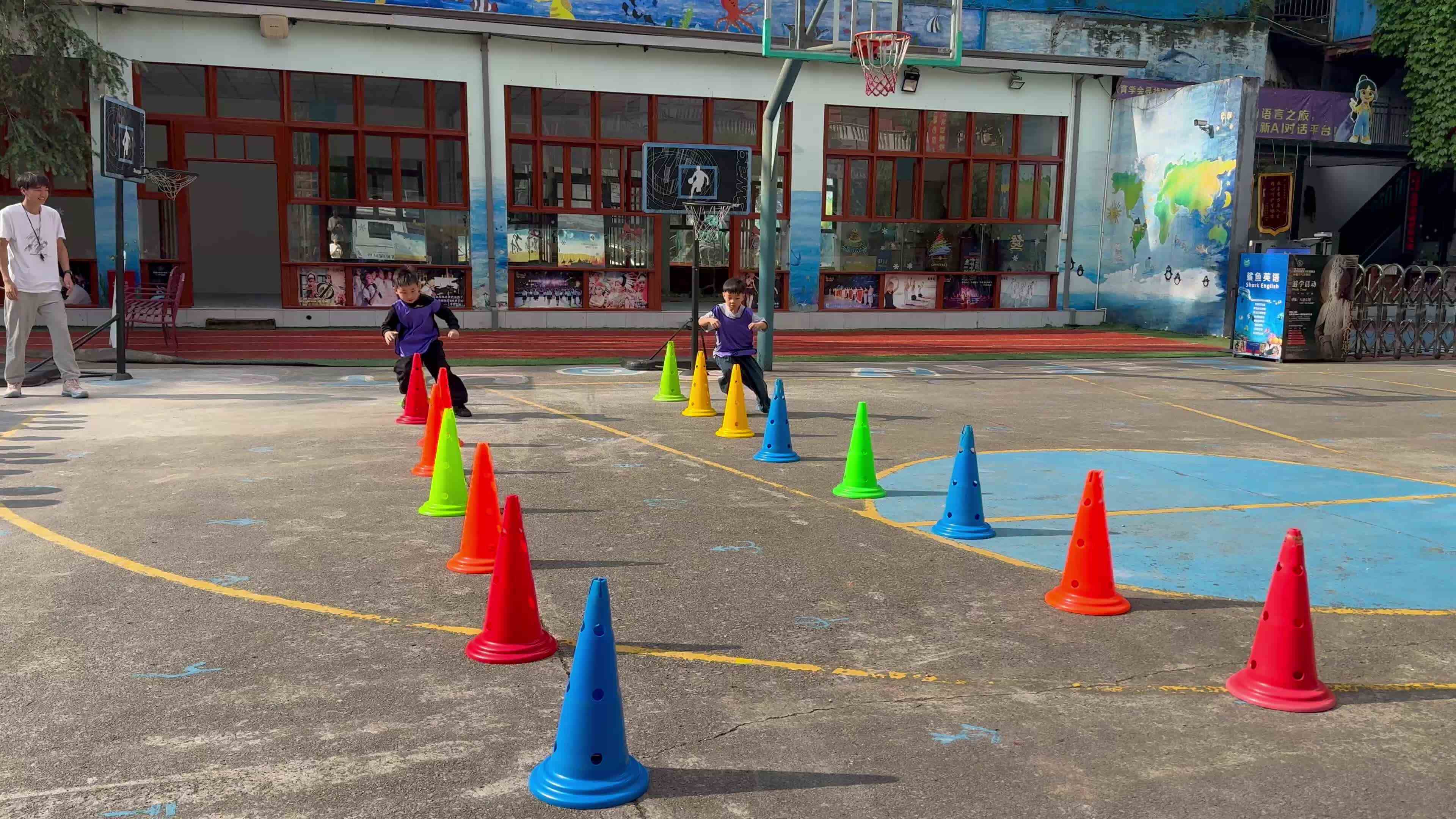 2026.4.9 实验1班体能课-张智林、刘沈潇