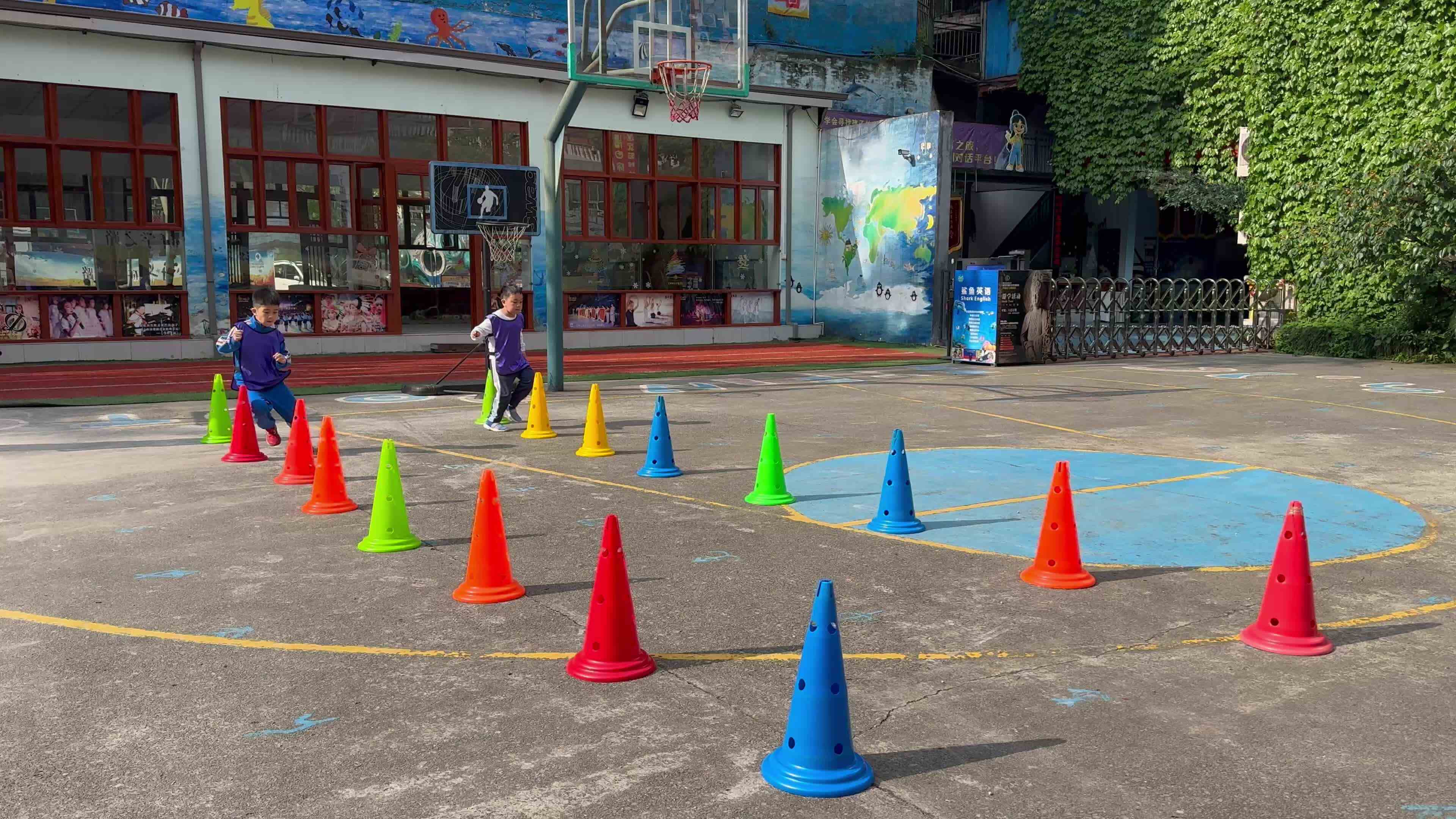 ⁣⁣⁣2026.4.9实验1班体能课程-罗皓辰、赵航毅