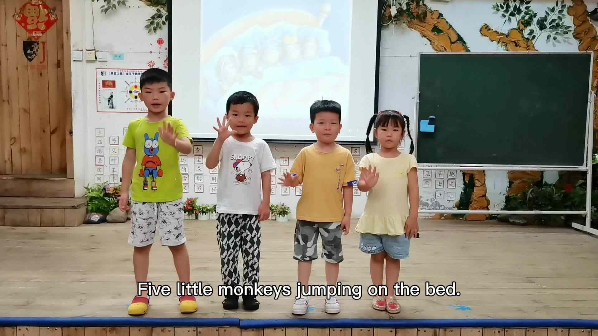 Five Little Monkeys Jumping on the Bed