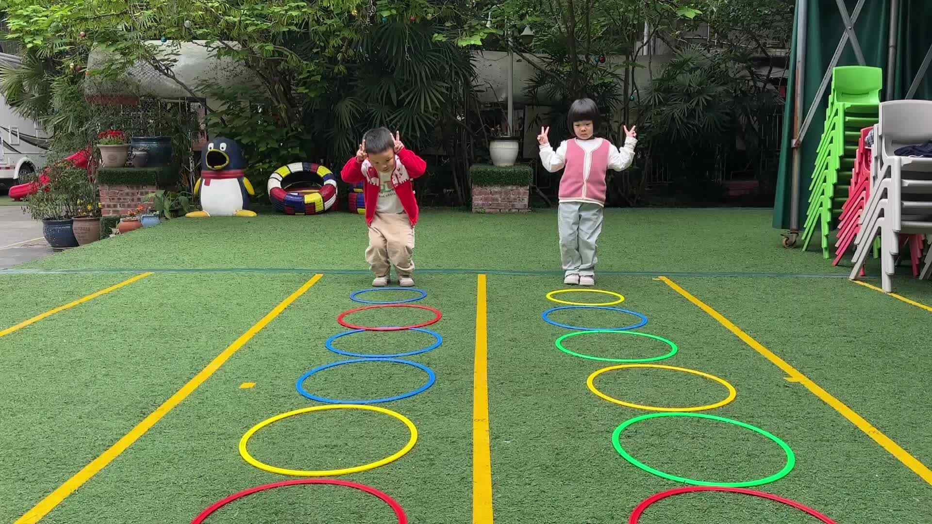 2026.4.8实验小班3号谢缙宇—体能活动