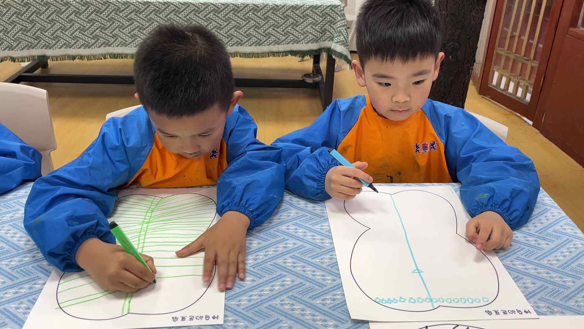 2026.4.29实验1班美工课《神奇的芭蕉扇》