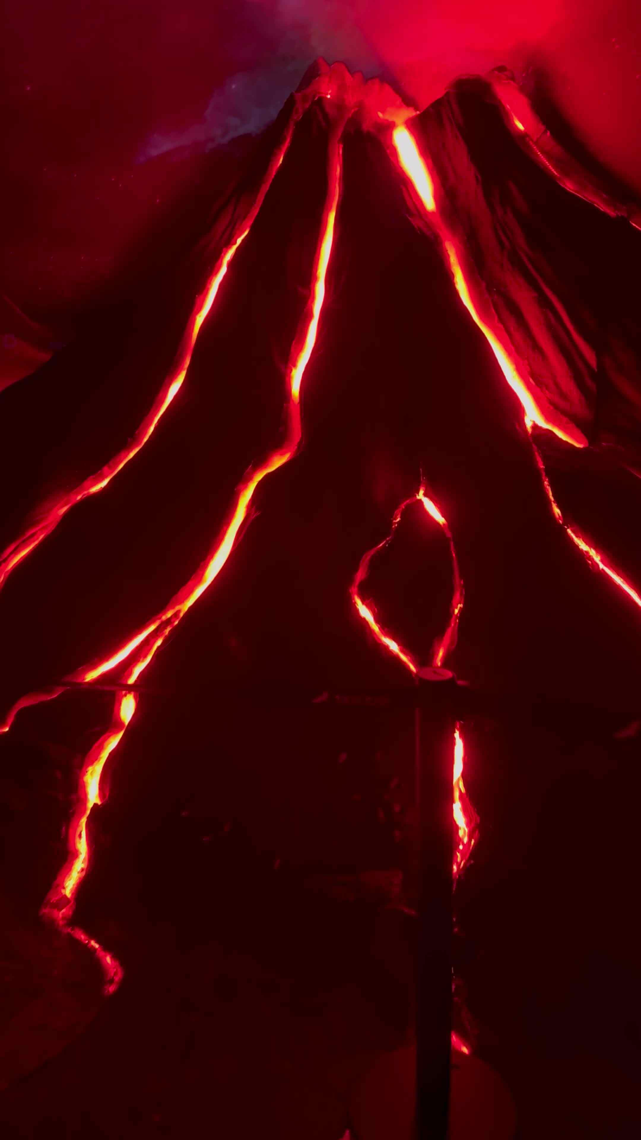 火山爆发