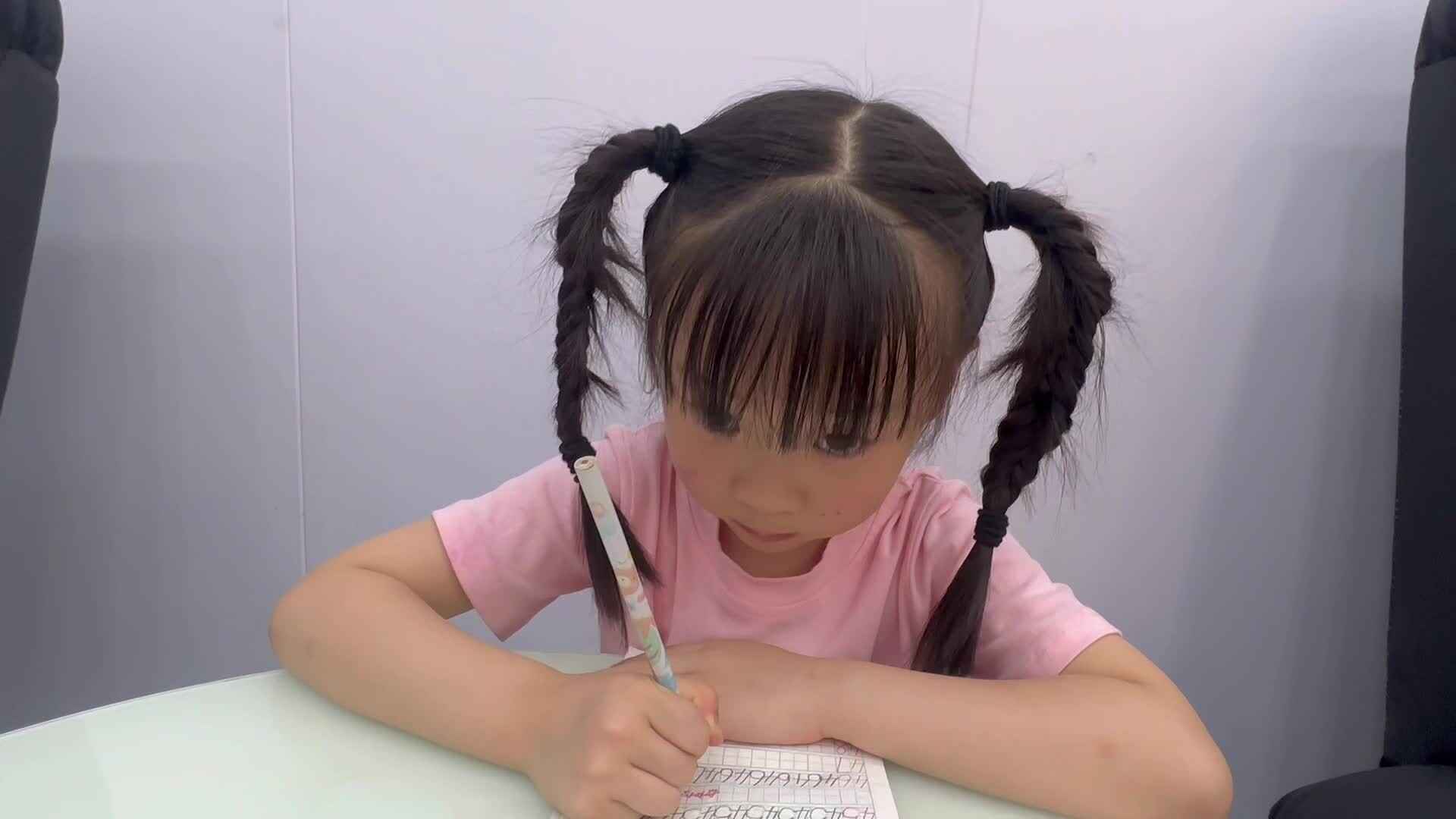 2026年5月20日大A班夏爱林～书写数字