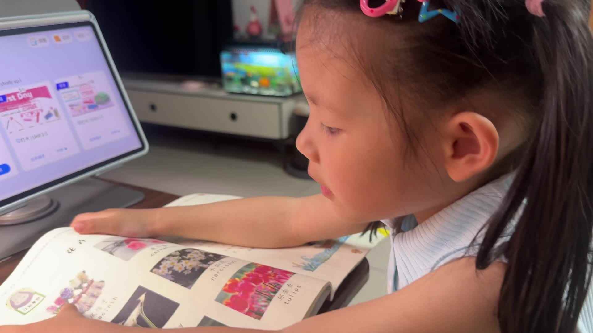 2026.5.14 中A班 七月 认识花卉