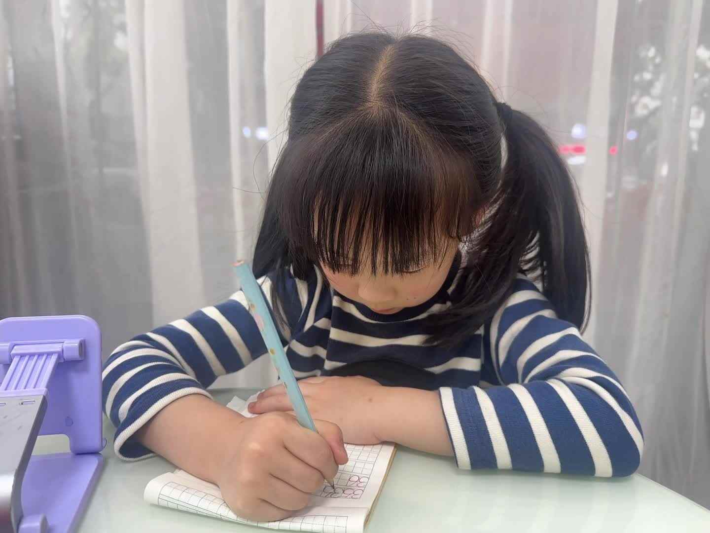 2026年5月9日大A班夏爱林～书写数字“35.36”