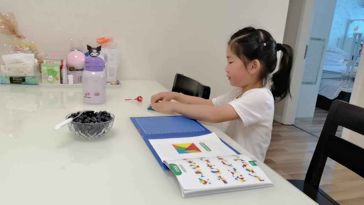 VID_20260505_101653.mp4学前B班宁汐言拼搭七巧板第16页的内容。
