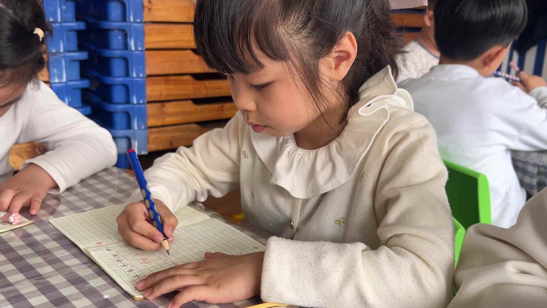 学A班汉字书写——李思锦