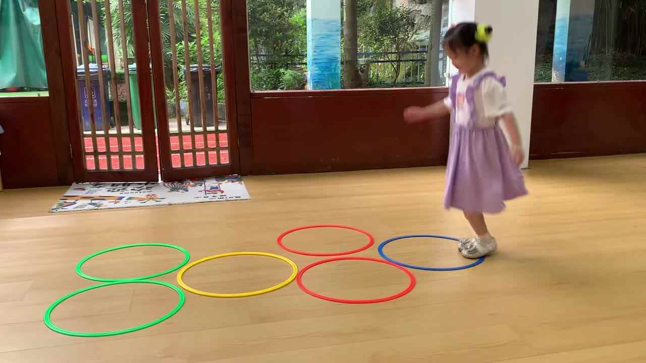 ⁣2026年6月5日  李佳彤   体能游戏《开合跳》学校教育教学活动