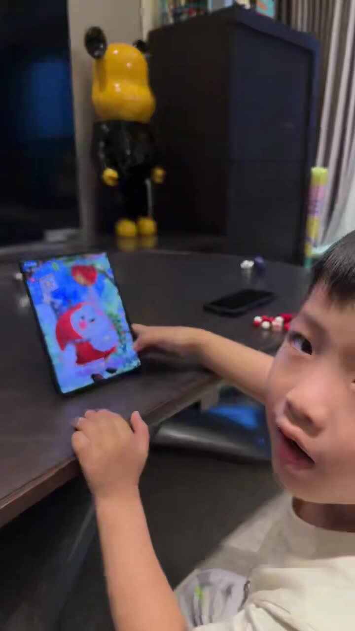 ⁣2026.06.07.杨佳齐 英语游戏《跟读单词》家庭闯关作业