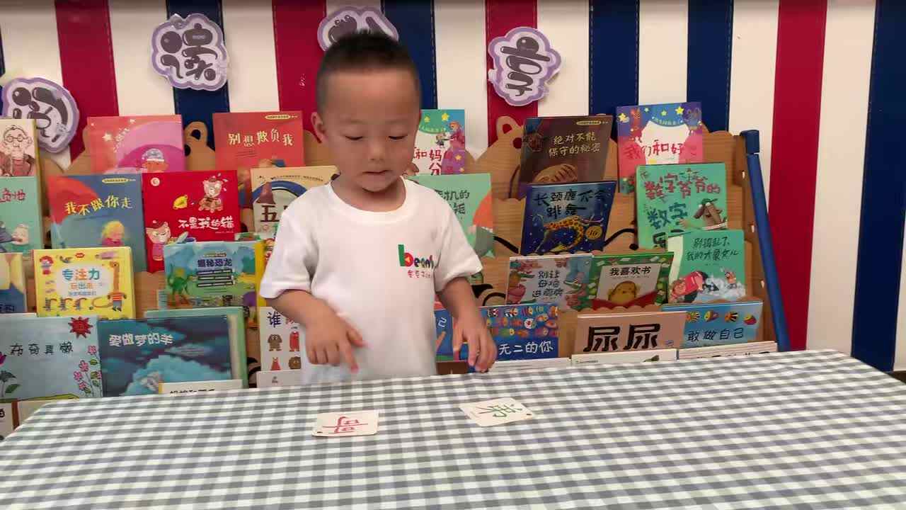 ⁣2026年6月17日  刘佳锐  识字《哥、弟》学校教育教学活动