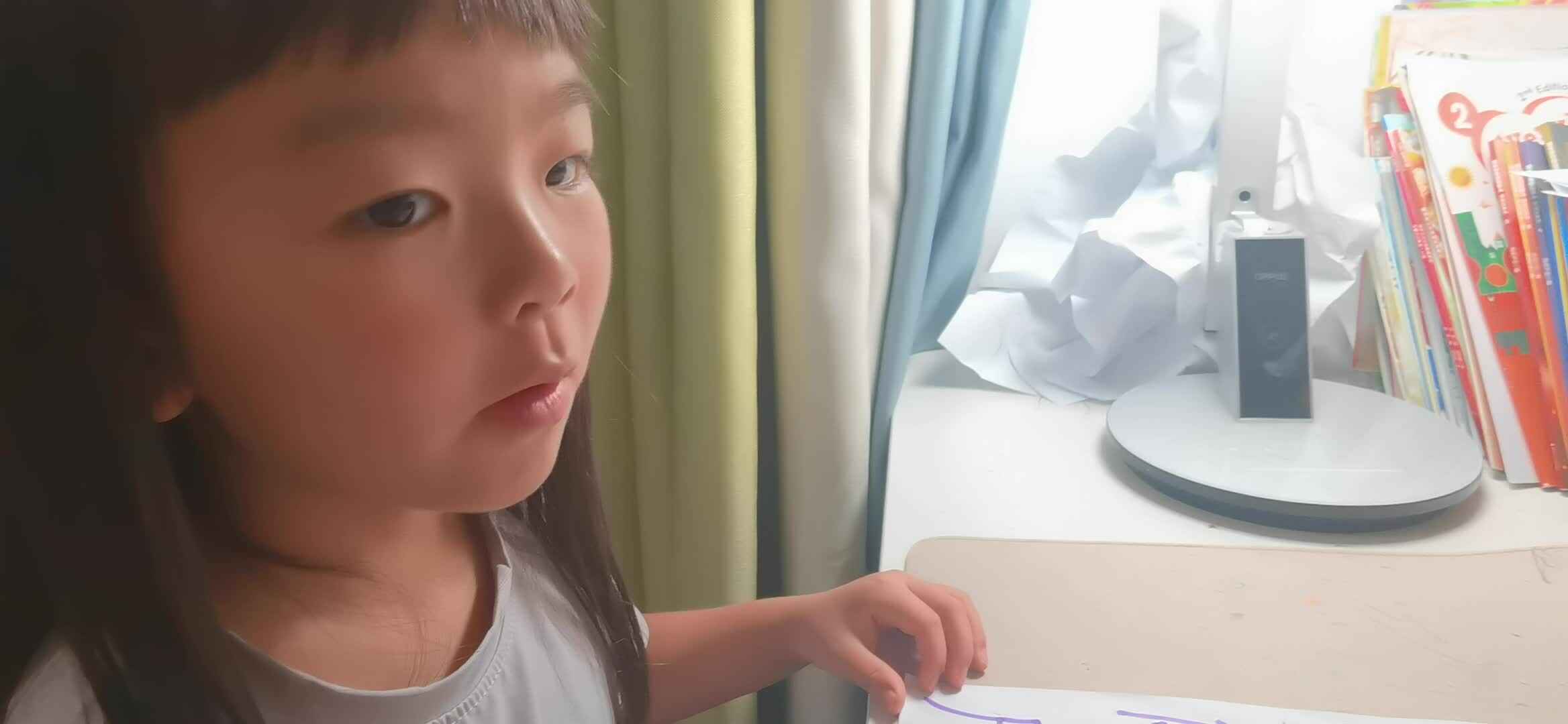 实验大班马司雨背诵古诗《端午》