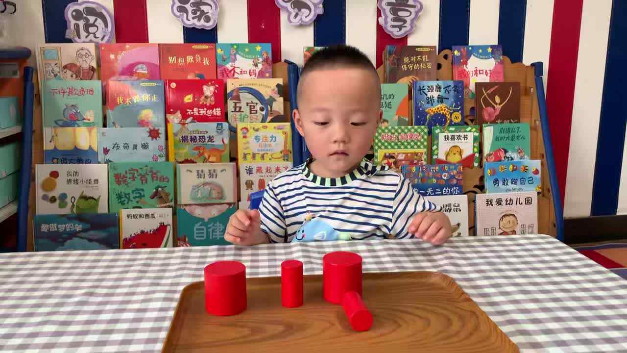 ⁣2026年6月4日   刘佳锐 逻辑思维《大小规律排序》学校教育教学活动