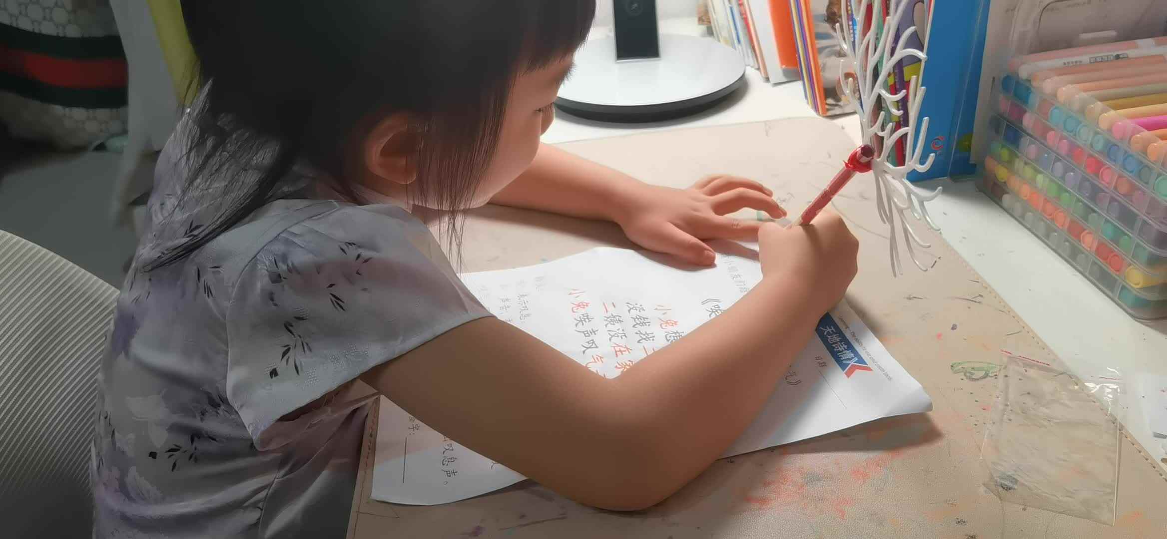 实验大班马司雨指读成语儿歌