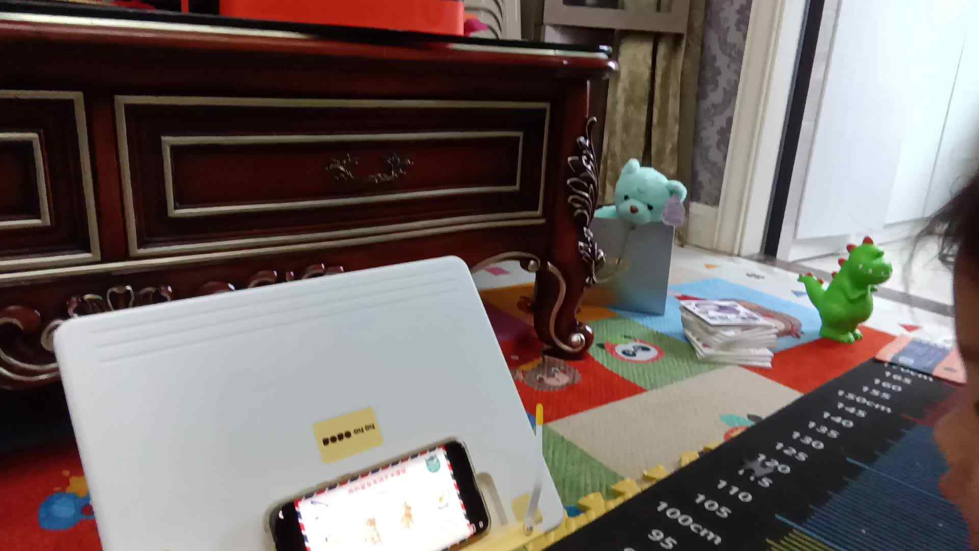 ⁣2026年.6.月7日 谭婼兮英语游戏《跟读单词》家庭闯关作业