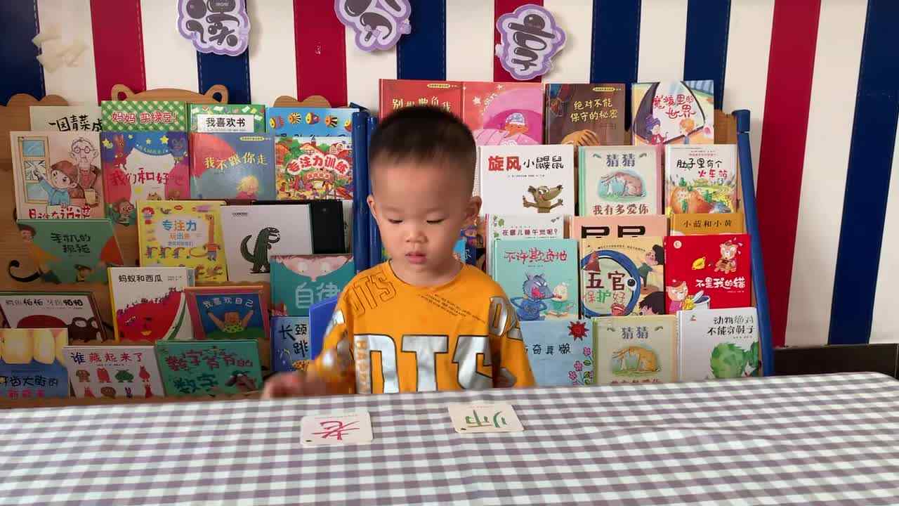 ⁣2026年7月1日-左左-识字《老，师》学校教育教学活动