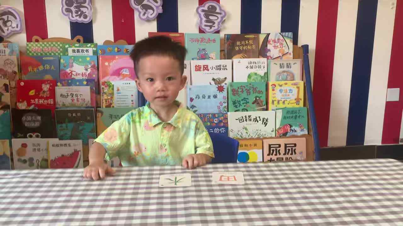 2026年7月21日 彭子琛 识字 《田、木》学校教育教学活动