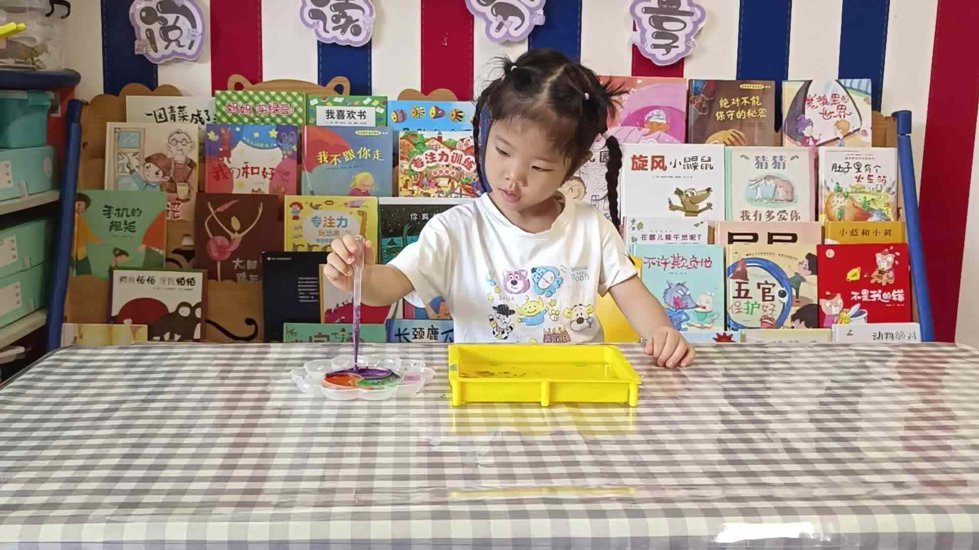 2026.7.6谭婼兮主题：科学实验《神奇的牛奶小实验》（学校教育教学活动）