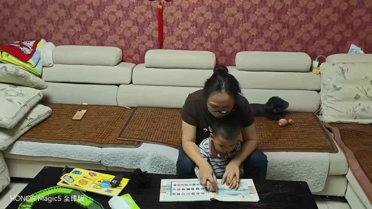 2026年9月18日，李岸栩：指读古诗《晓出净慈寺送林子方》家庭闯关作业