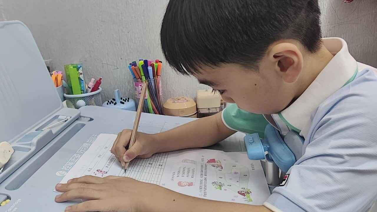 学A班蒋熠_20260910_单韵母a练习4