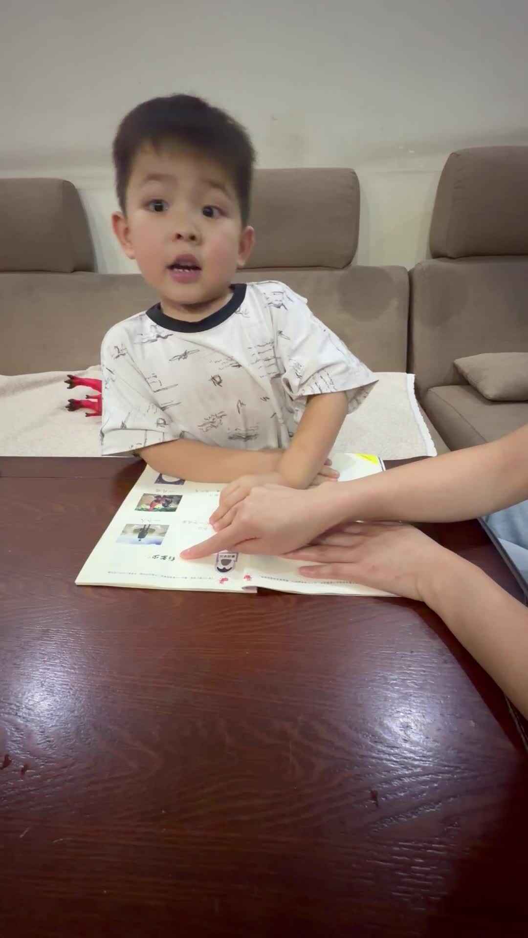 2026年9月14日   黄钇然   指读《有多少》家庭闯关练习