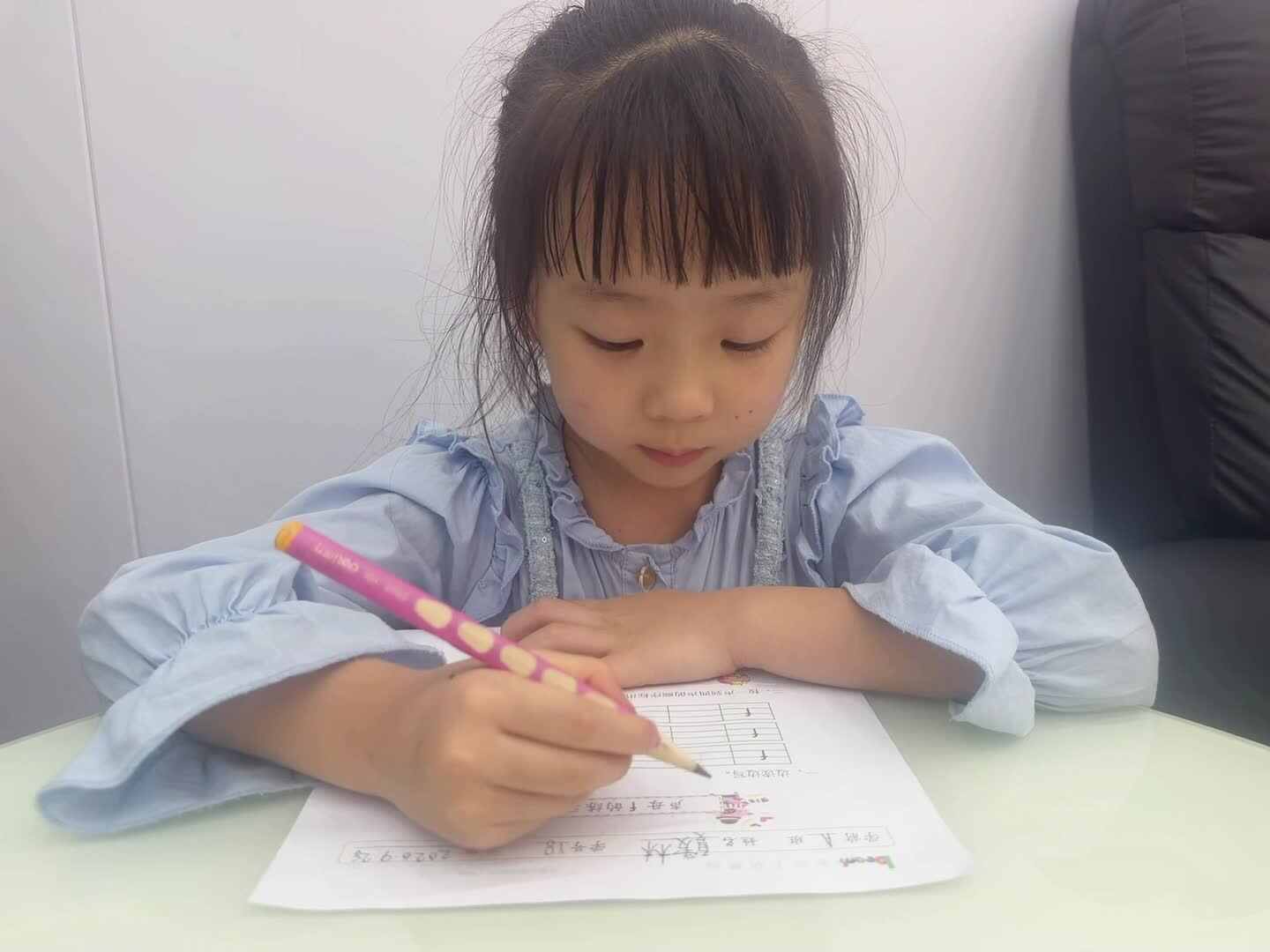 2026年9月28日豆娃A班夏爱林～作业单