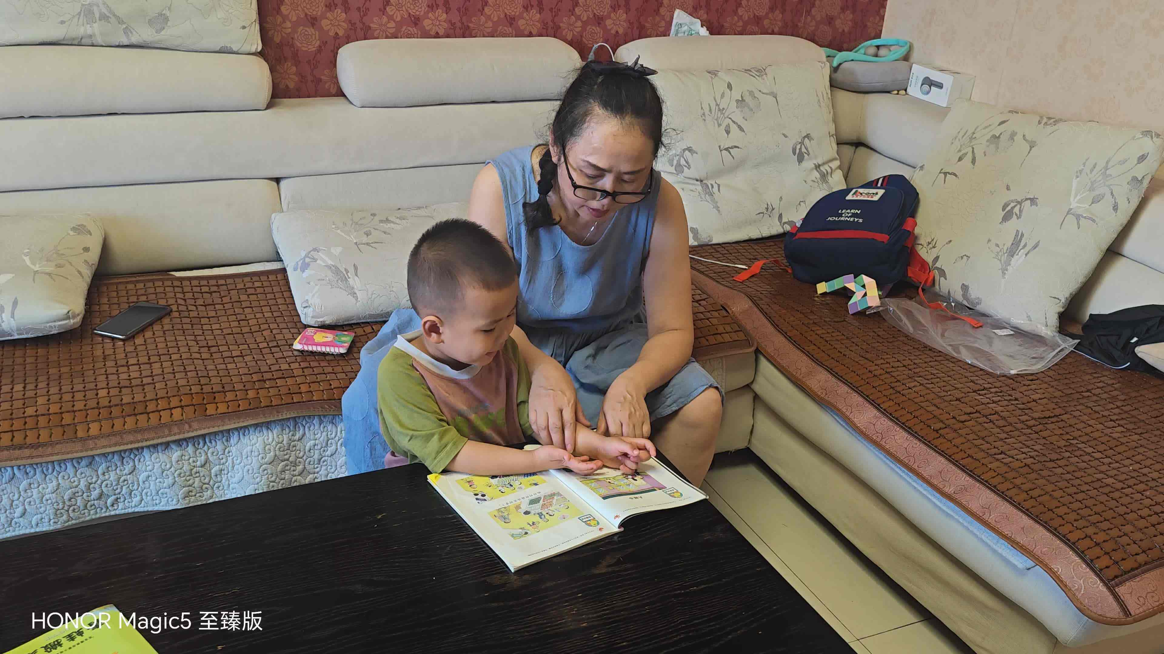 2026.9.7李岸栩，指读语言书《去超市》家庭闯关作业
