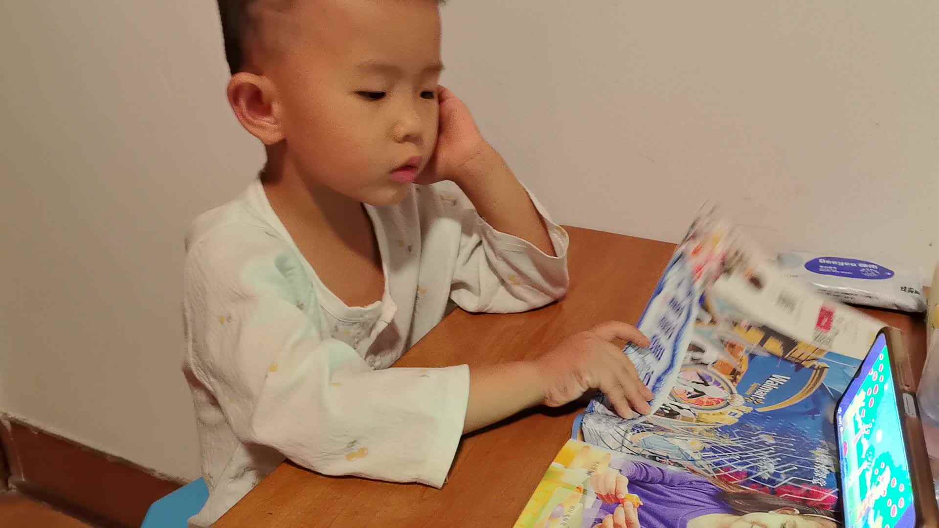 20260911 张茗泽 跟唱《英语儿歌》家庭闯关练习