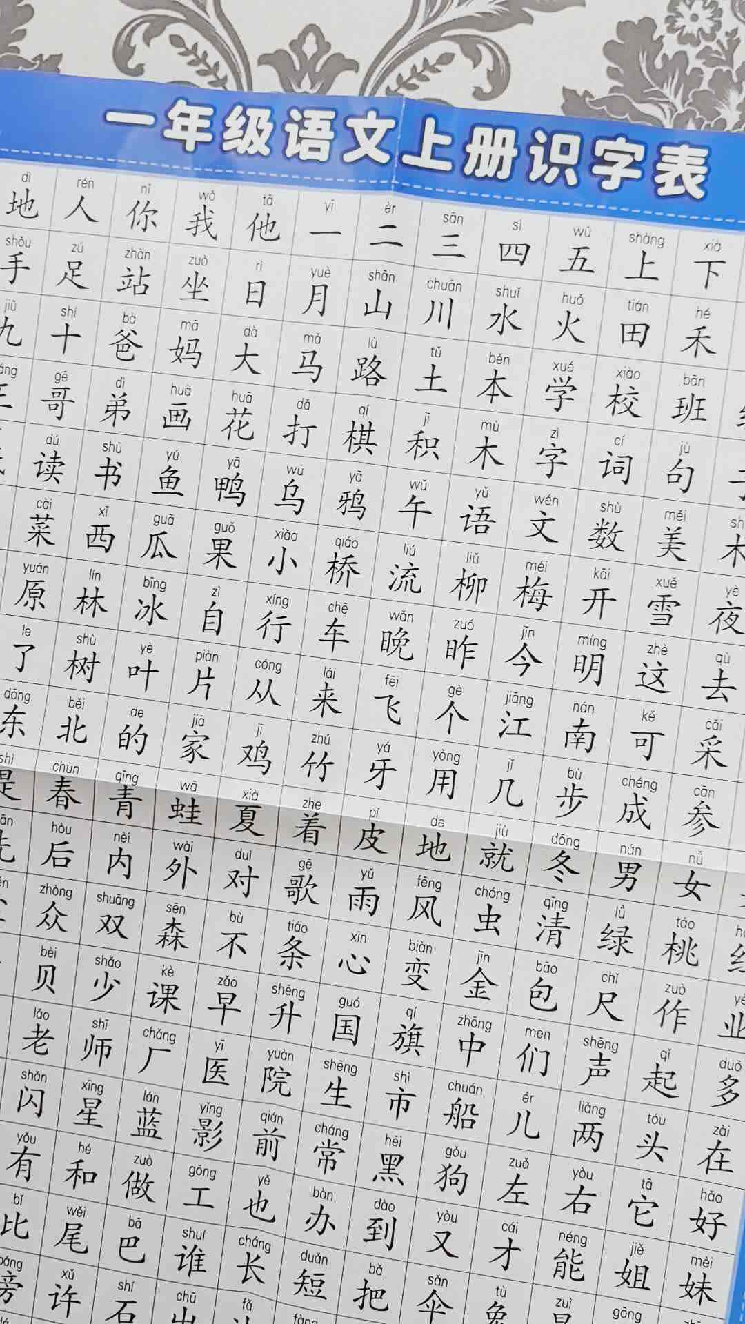 ⁣2026年9月15号 谭婼兮 复习字《五、六、七》家庭闯关练习