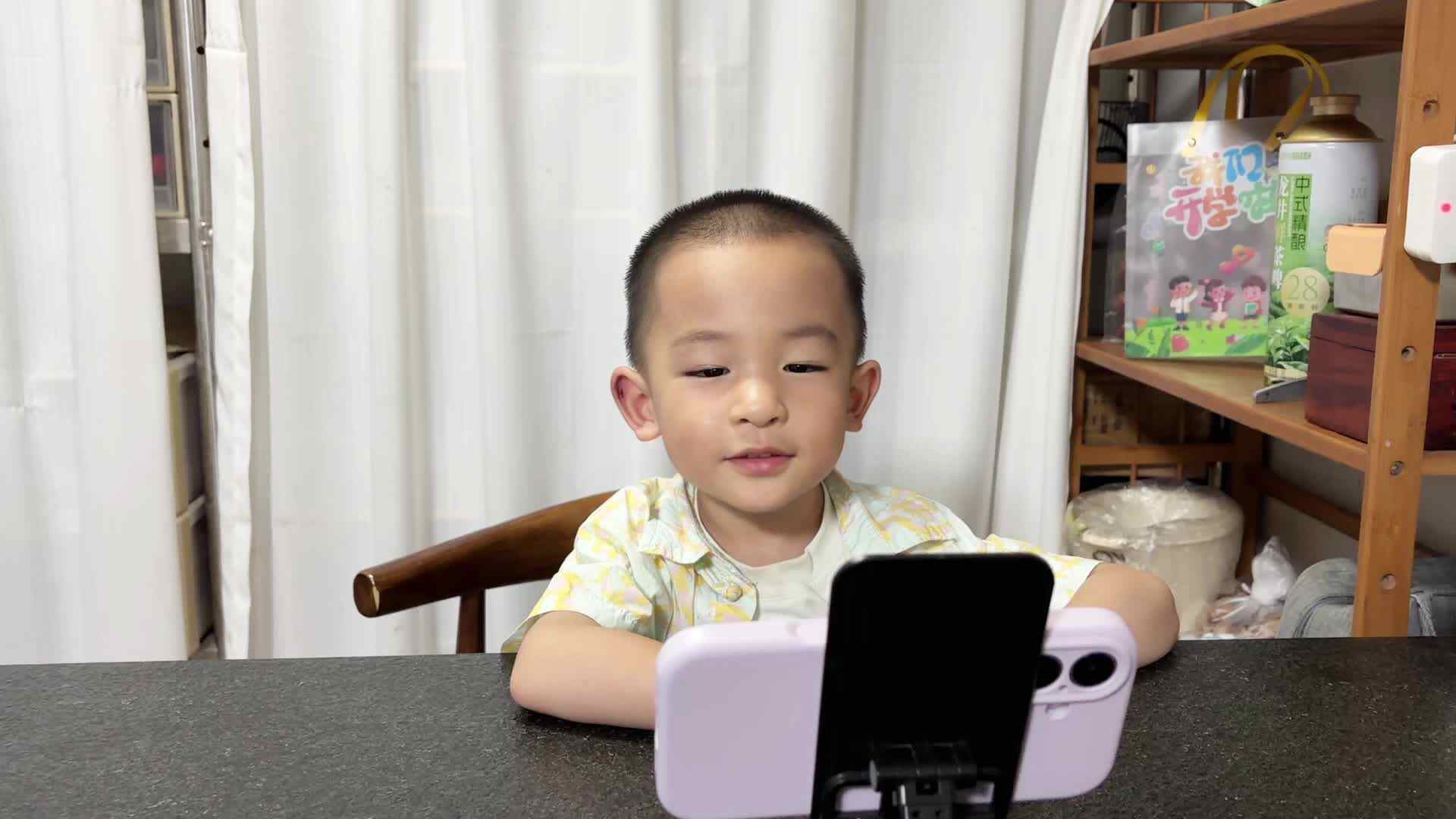 2026年9月11日 王观之 跟唱《英语儿歌》家庭闯关练习