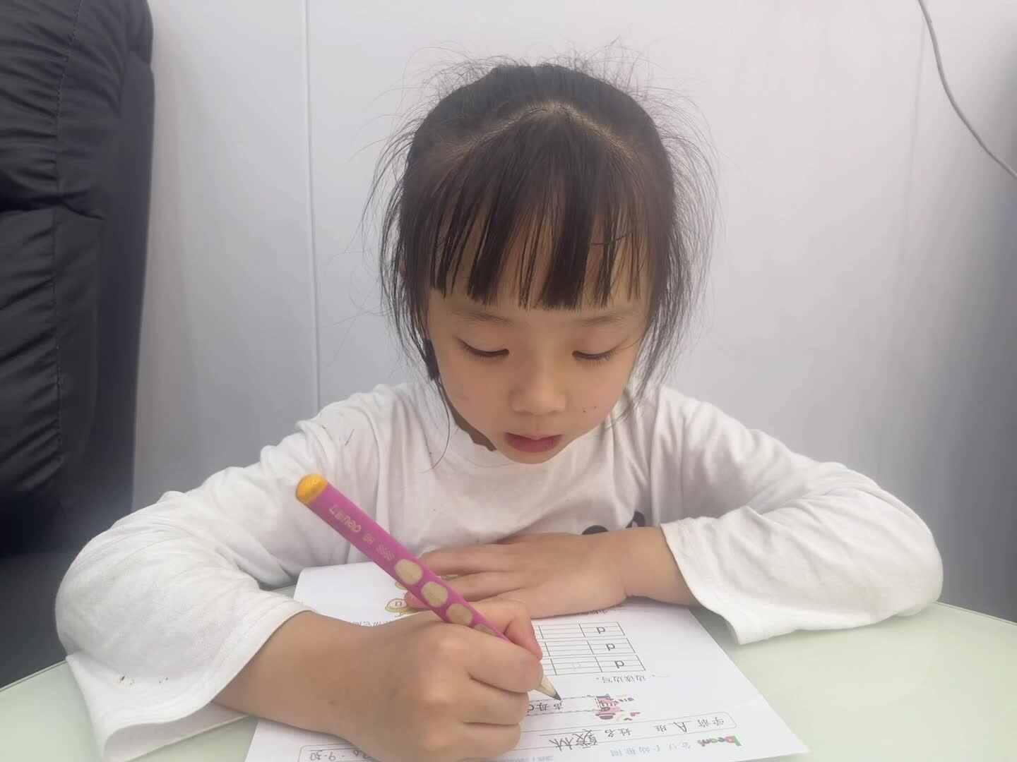 2026年10月1日豆娃A班夏爱林～拼音d的作业单